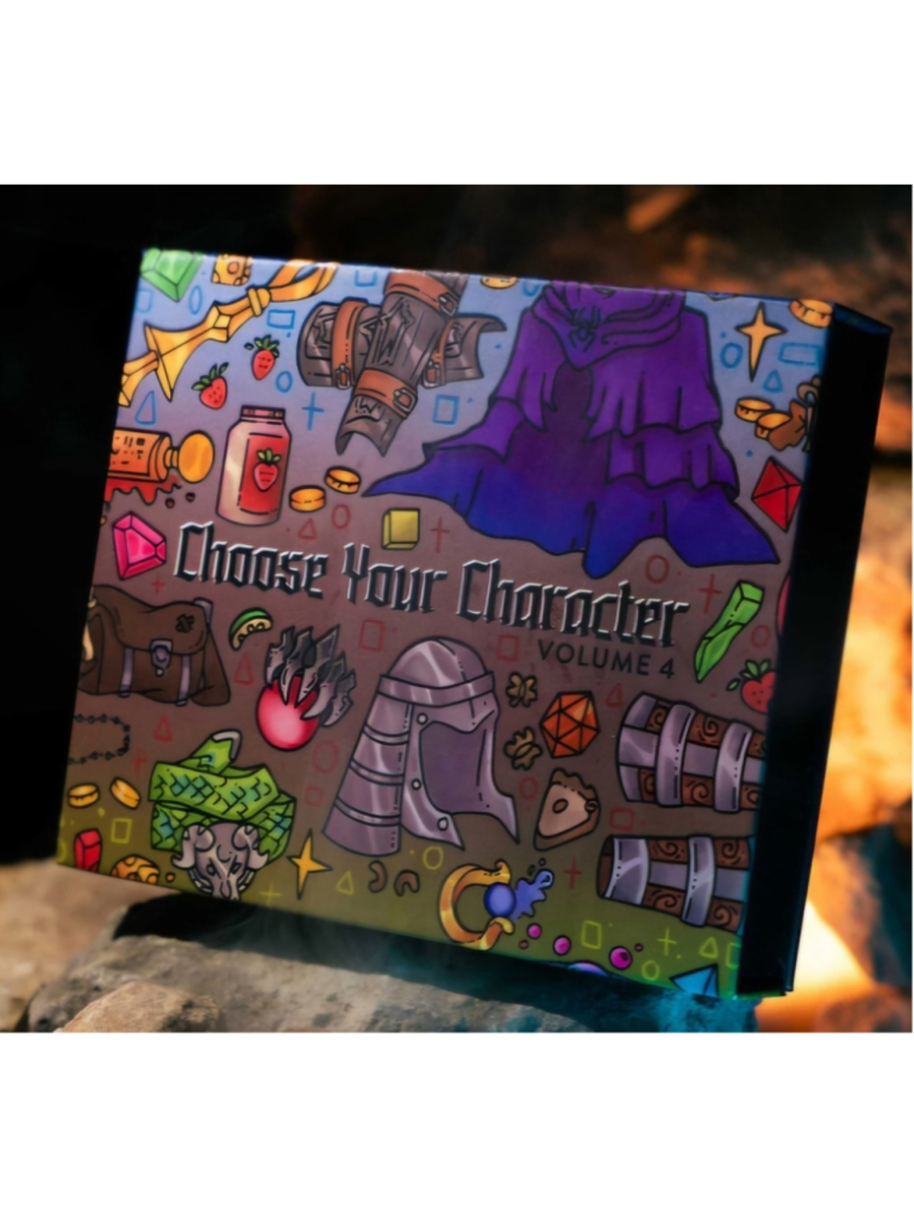 ZOX "CHOOSE YOUR CHARACTER" VOL.4 GOLD D&D RPG COLLECTIBLE BOX SET OF WRISTBANDS